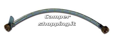 CamperShopping.it Manichetta flex 500mm con attacco italia e attacco 20x1,5 Manichette