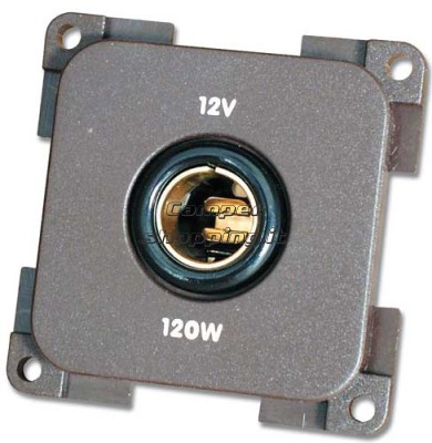 CBE Presa 12v standard grigia Presa da incasso